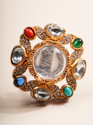 Cosmic Navratna – Statement Ring