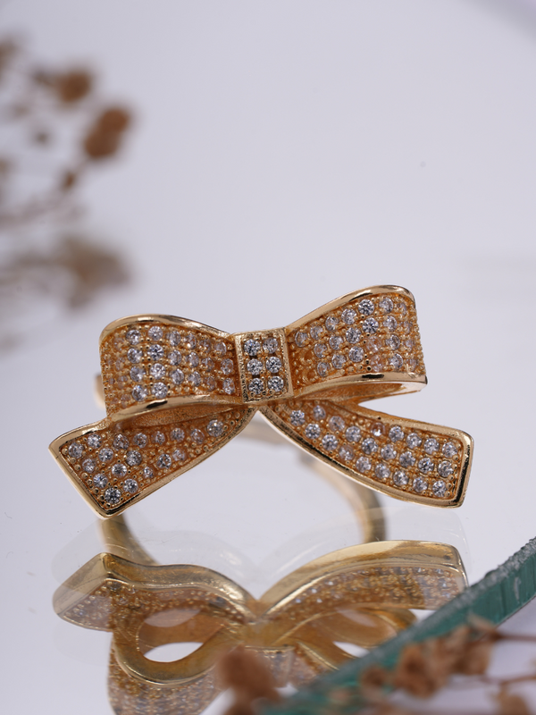 Twinkle Bow – Anti Tarnish Ring