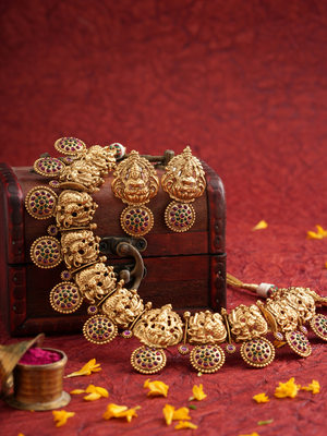 Nritya Lakshmi – Temple Necklace Set