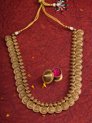 Deva Roopa Haram – Temple Jewellery Set