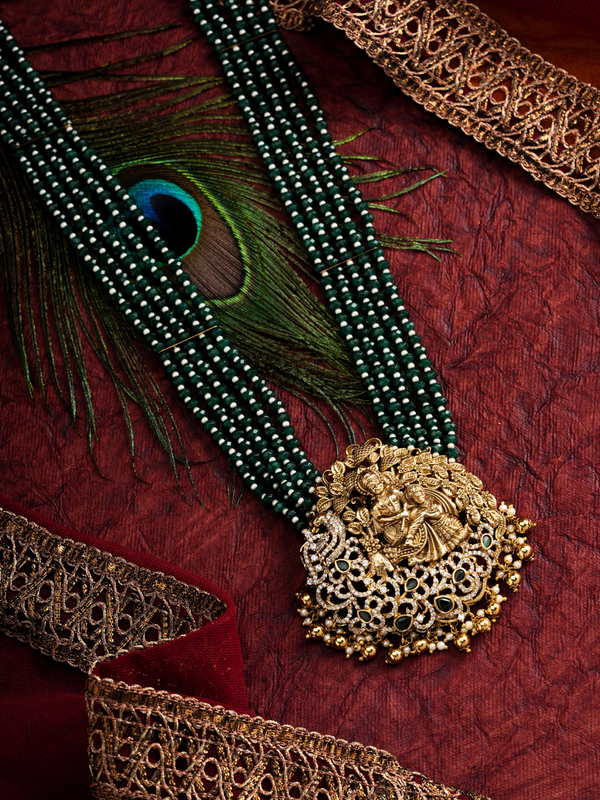 Madhura Raaga – Temple Long Necklace Set