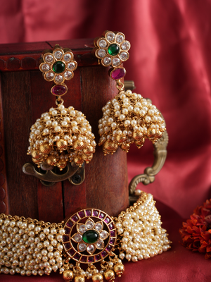 Raga Kanthi – Temple Jewellery Set