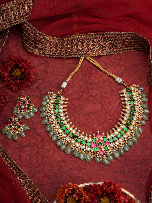 Roop Vilas Haar – Kundan Necklace Set