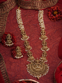 Shubha Roopini Temple Haar Set