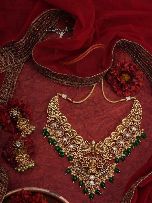 Vaishnavi Alankara – Temple Necklace Set