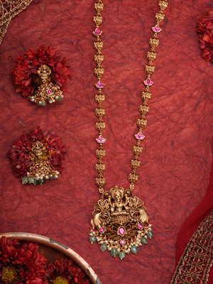 Ranjani Vilas Haar – Temple Necklace Set