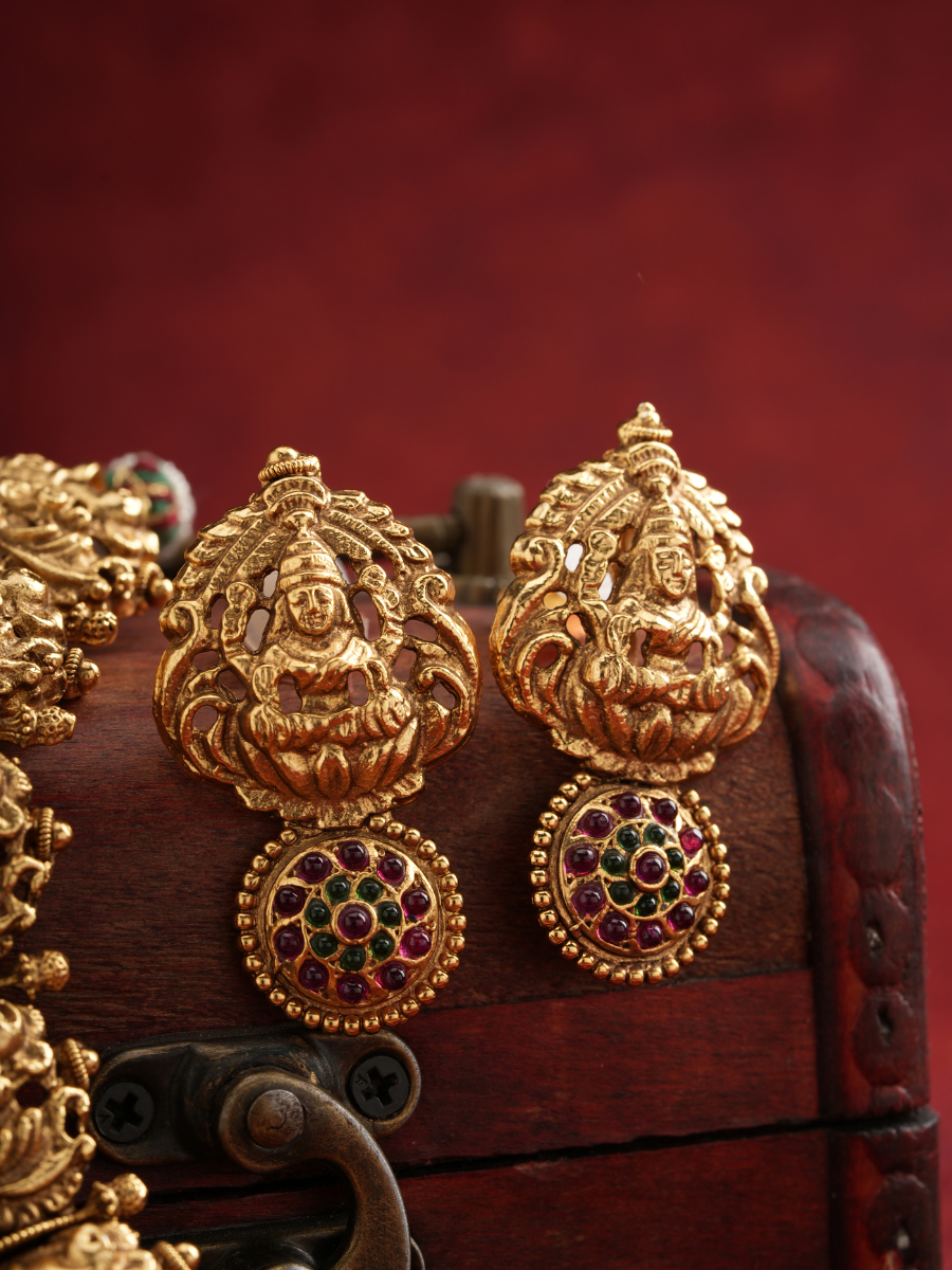 Nritya Lakshmi – Temple Necklace Set