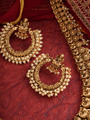 Shringar Ratna – Temple Long Necklace Set