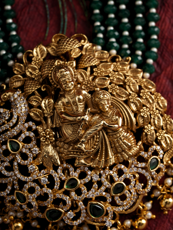 Madhura Raaga – Temple Long Necklace Set