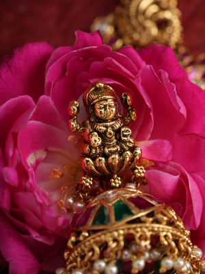 Padma Mohini – Jadau Temple Necklace Set