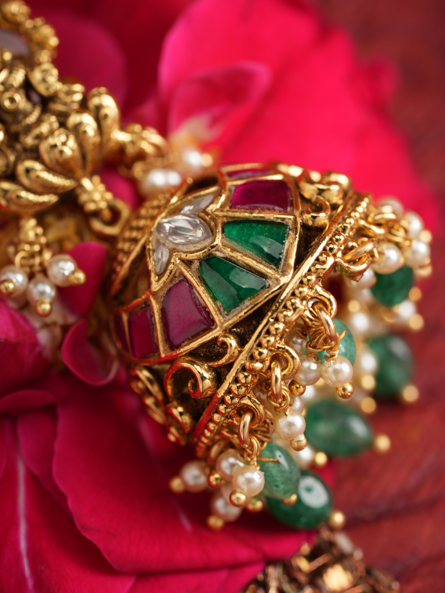 Padma Mohini – Temple Necklace Set