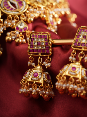 Kanaka Roopini – Jadau Temple Choker Set