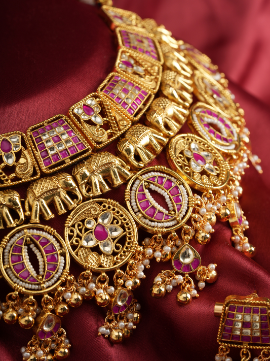 Kanaka Roopini – Temple Choker Set