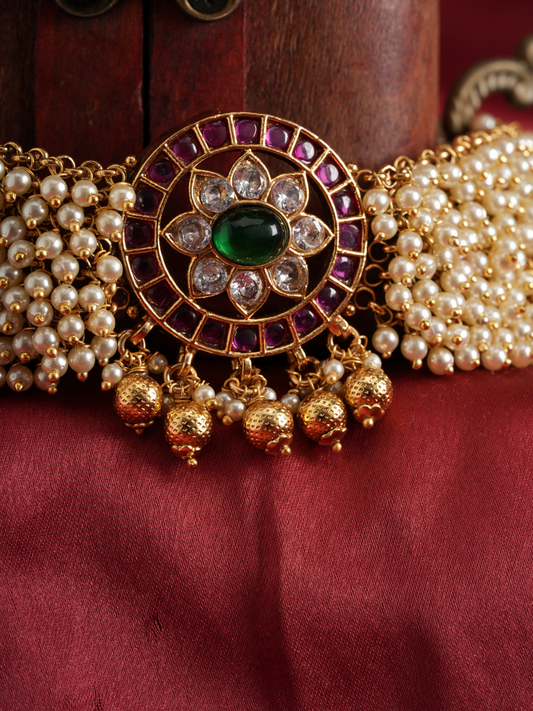 Raga Kanthi – Temple Jewellery Set