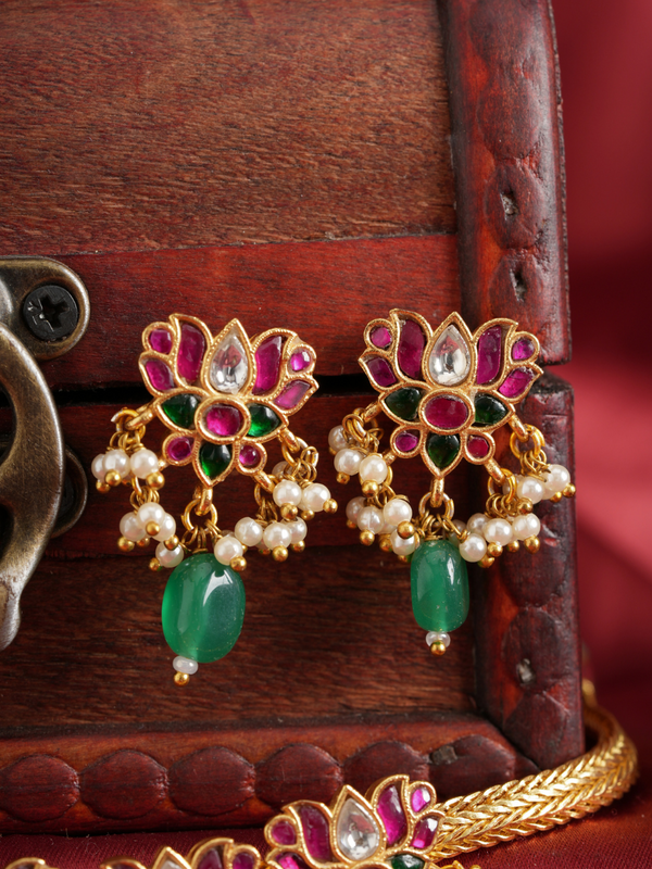 Sugandha Padma Choker – Temple Jewellery