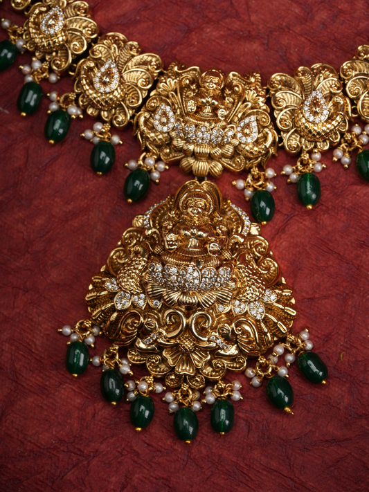 Kanakavalli Alankara - Emerald Danglers