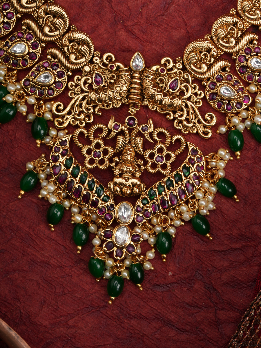 Vaishnavi Alankara – Temple Necklace Set