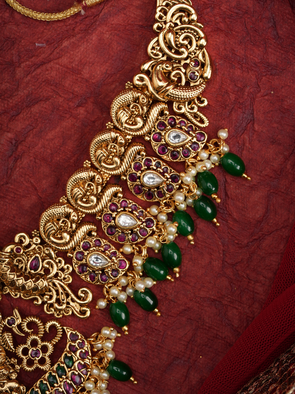 Vaishnavi Alankara – Temple Necklace Set