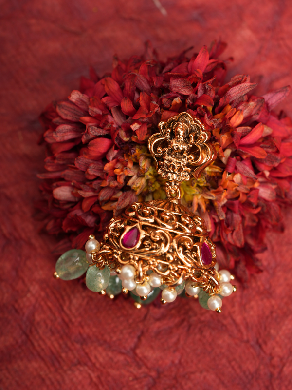 Ranjani Vilas Haar – Temple Necklace Set