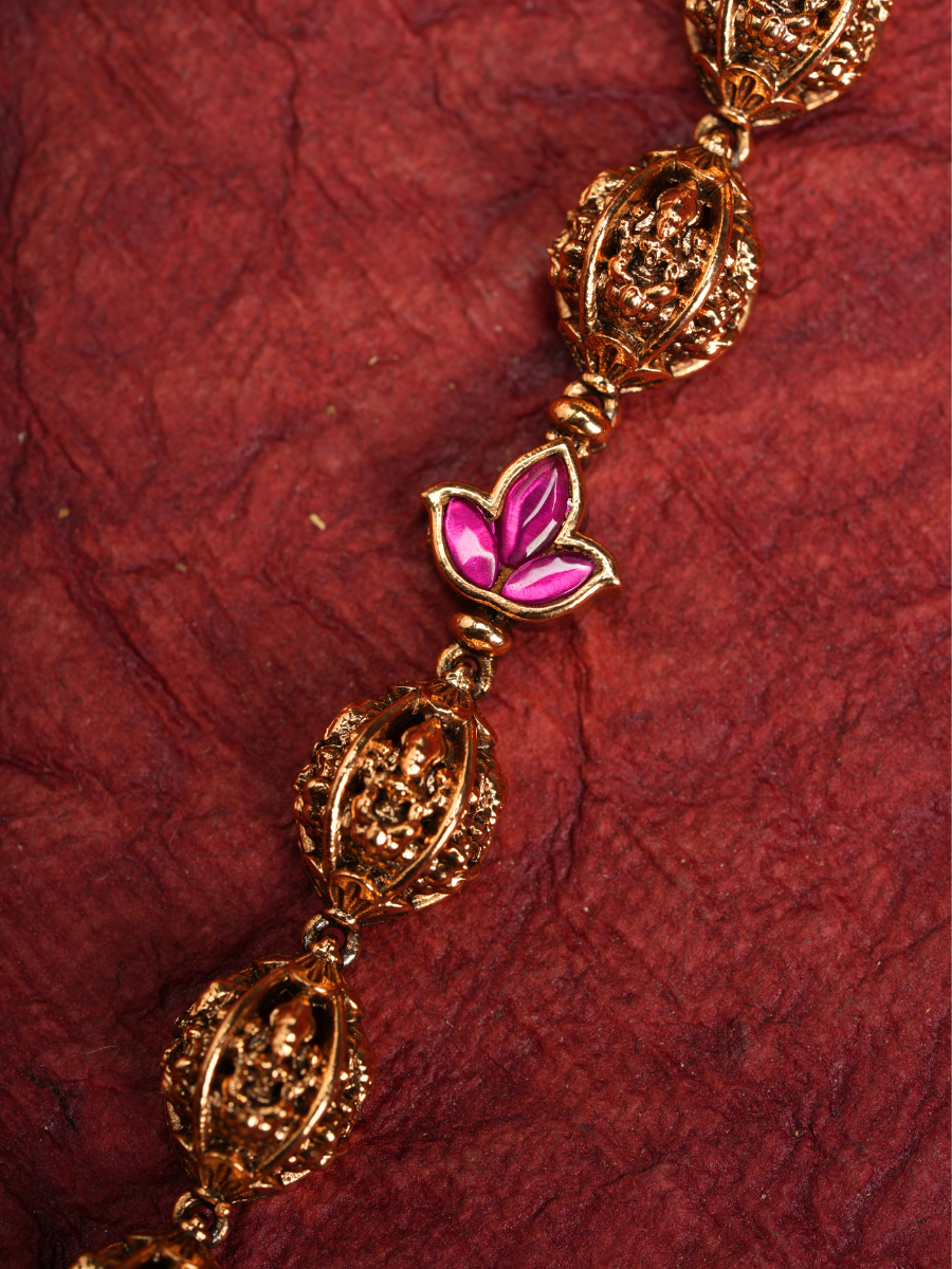 Ranjani Vilas Haar – Temple Necklace Set
