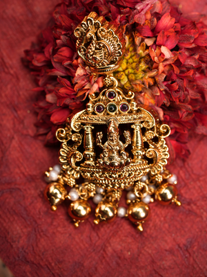 Suvarna Mohini Haar - Temple Set