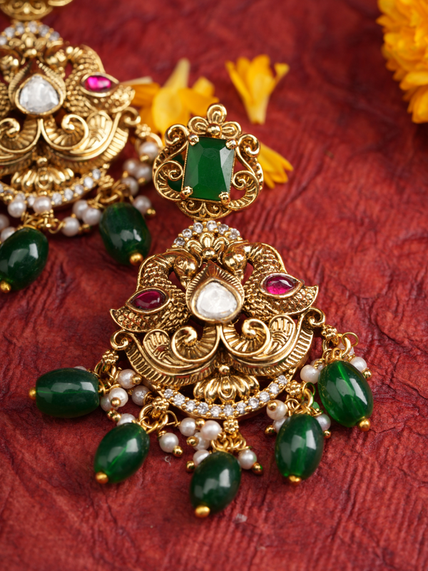Divya Haar – Jadau Temple Necklace