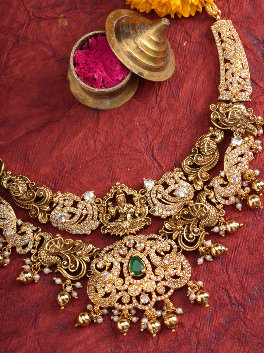 Gaurangi – Temple Jewellery Set