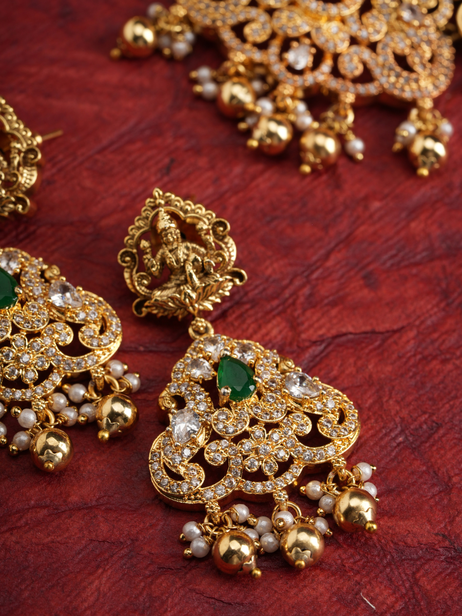 Gaurangi – Temple Jewellery Set