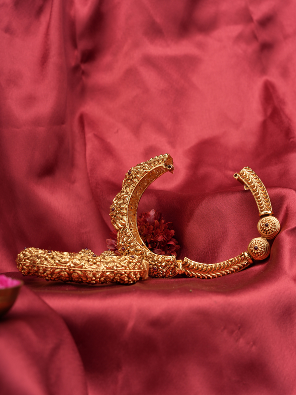 Padmakriti Openable Kadas – Temple Heritage Bangles