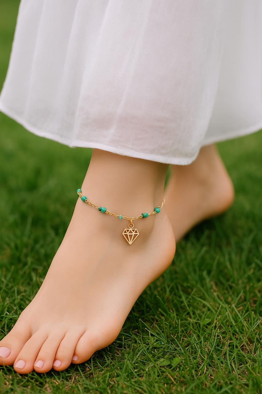 Flex Mode On  – Anti Tarnish Charm Anklet