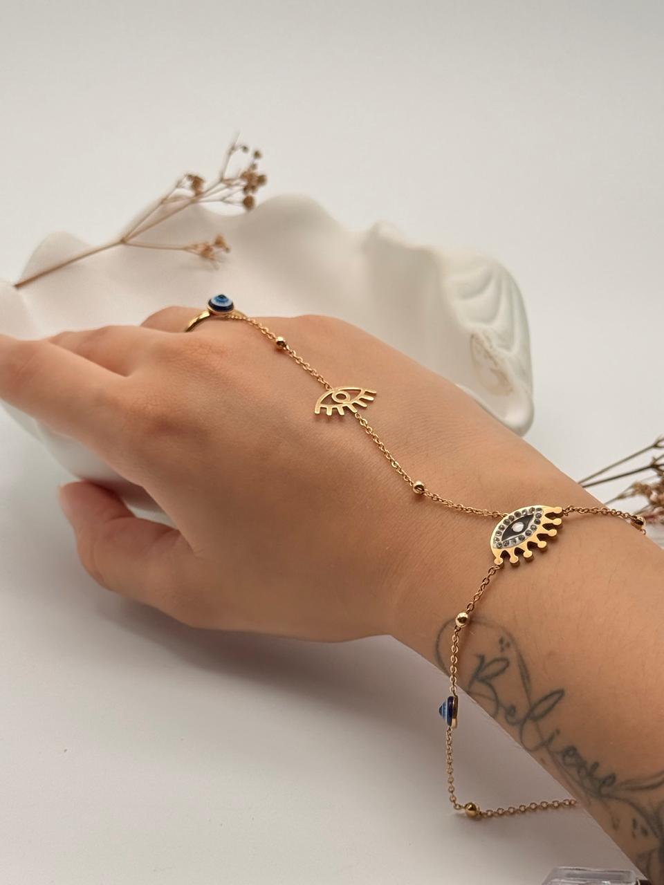 Vibe Vision – Adjustable Anti Tarnish Hand Chain