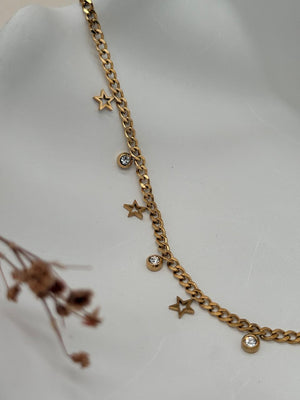 Stellar Glow – Anti Tarnish Necklace