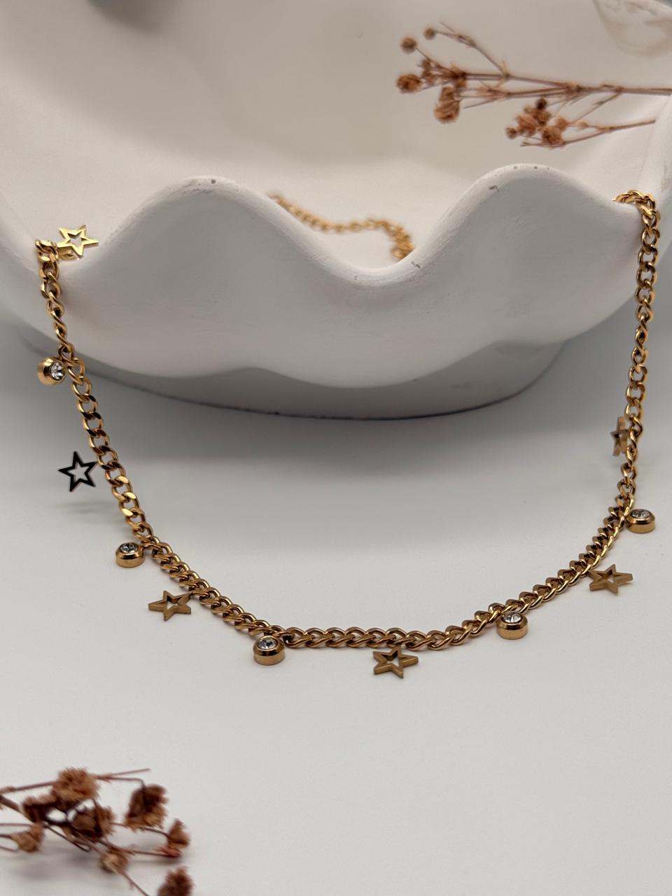 Stellar Glow – Anti Tarnish Necklace