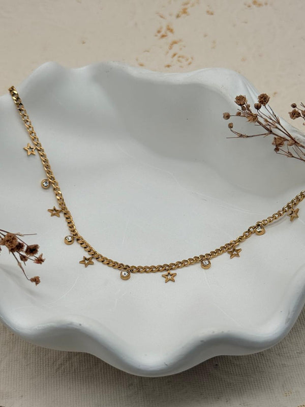 Stellar Glow – Anti Tarnish Necklace