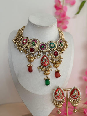 Rang-e-Gul – Kashmiri Necklace Set