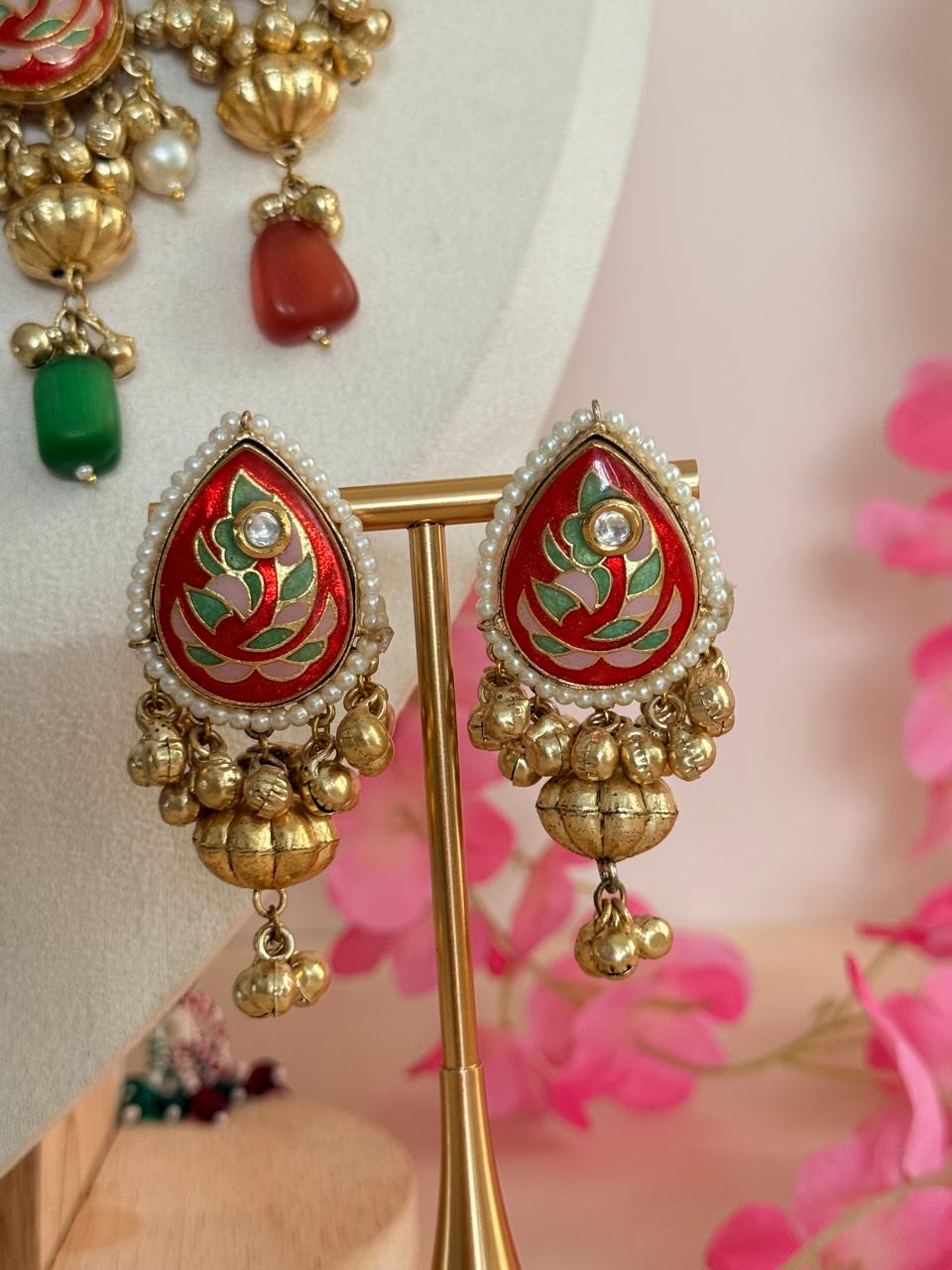 Rang-e-Gul – Kashmiri Necklace Set