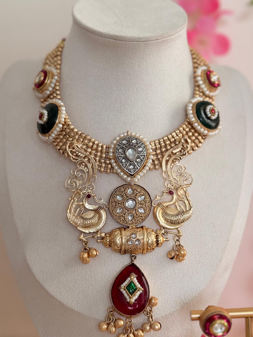 Shahi Zewar – Kashmiri Necklace Set