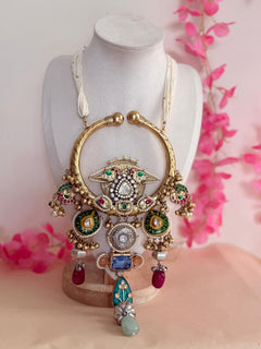 Imperial Charm Pachi Kundan Hasli