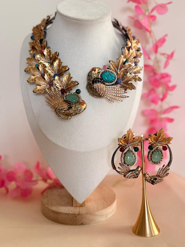 Wings of Royalty Hasli Set With Earcuffs