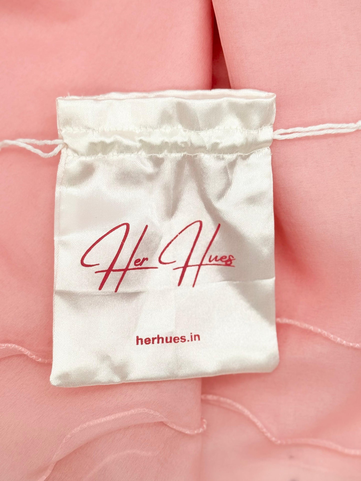 Her Hues Satin Jewellery Pouch