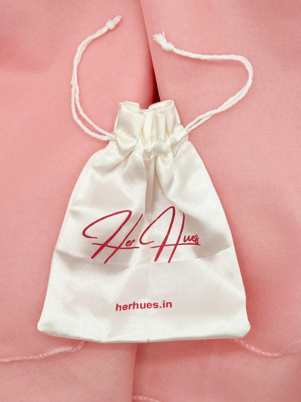 Her Hues Satin Jewellery Pouch