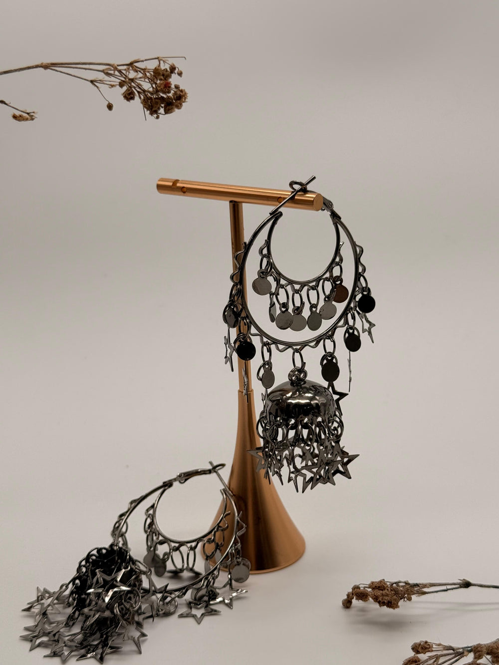 Star Charm Indo-Western Earrings