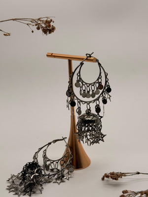 Star Charm Indo-Western Earrings