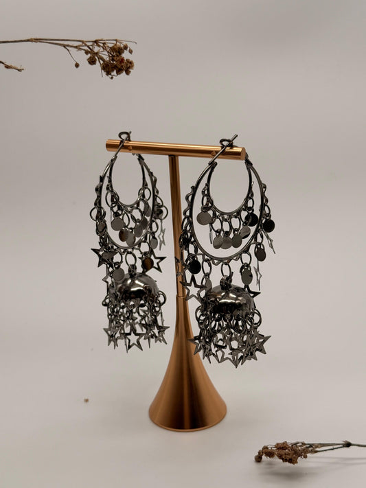 Star Charm Indo-Western Earrings