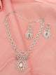 Florencia Clear American Diamond Necklace Set