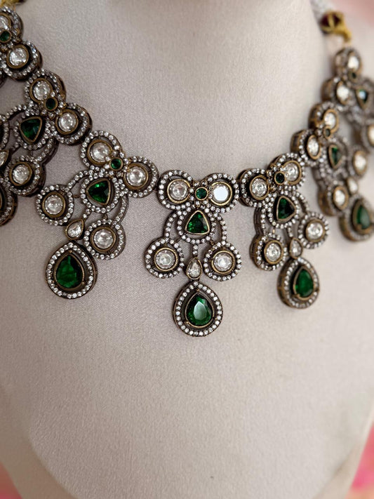 Heritage Mirage – Mossonite Replica Necklace Set