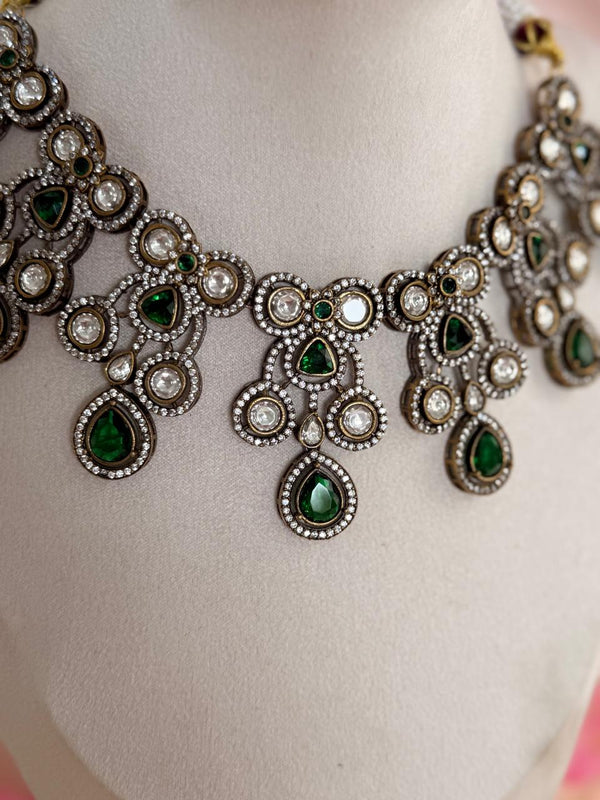 Heritage Mirage – Mossonite Necklace Set