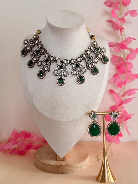 Heritage Mirage – Mossonite Replica Necklace Set
