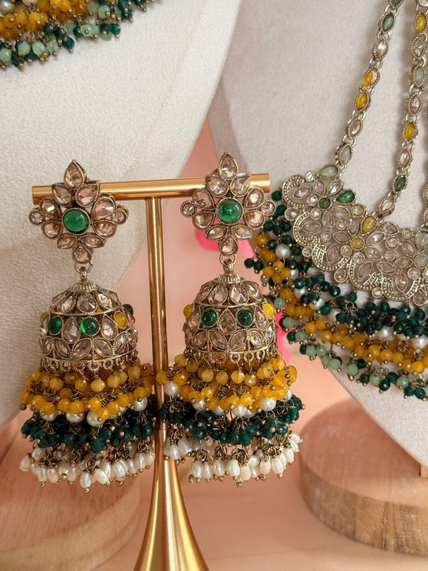 Noor-e-Haldi Reverse AD Pasha Bridal Set