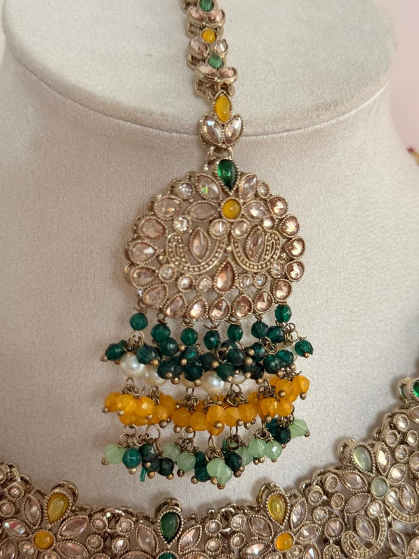 Noor-e-Haldi Reverse AD Pasha Bridal Set